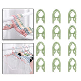 Maxbell Portable Travel Clothes Hanger Folding Sweater Business Trip Muticolor