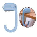 Maxbell Purse Hooks Hanging ABS Handbag Hangers Decorative travel Dormitory Blue