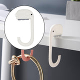 Maxbell Purse Hooks Hanging ABS Handbag Hangers Decorative travel Dormitory White