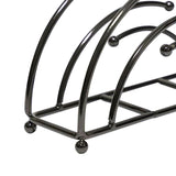 Maxbell Metal Tabletop Paper Napkin Holder Stand Organization for home Black