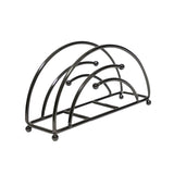 Maxbell Metal Tabletop Paper Napkin Holder Stand Organization for home Black