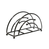 Maxbell Metal Tabletop Paper Napkin Holder Stand Organization for home Black