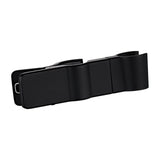 Maxbell Slide shower holder Organizing Base for Fitments Accessories Part Black