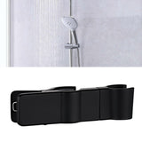 Maxbell Slide shower holder Organizing Base for Fitments Accessories Part Black