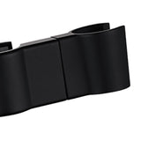 Maxbell Slide shower holder Organizing Base for Fitments Accessories Part Black