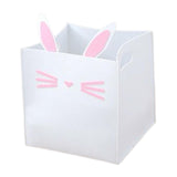 Maxbell Collapsible Storage Box Folding Jumbo Storage Chest ToyBox Basket White 35cm