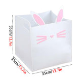 Maxbell Collapsible Storage Box Folding Jumbo Storage Chest ToyBox Basket White 35cm
