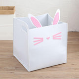 Maxbell Collapsible Storage Box Folding Jumbo Storage Chest ToyBox Basket White 35cm