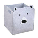 Maxbell Collapsible Storage Box Folding Jumbo Storage Chest ToyBox Basket Grey 35cm