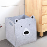 Maxbell Collapsible Storage Box Folding Jumbo Storage Chest ToyBox Basket Grey 35cm