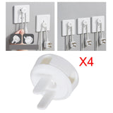 Maxbell Wall Socket Holder Hanging Plug Hanger for Home, Bathroom Two Plug