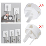 Maxbell Wall Socket Holder Hanging Plug Hanger for Home, Bathroom Two Plug