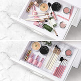 Maxbell Versatile Makeup Drawer Organizer Dividers Clear for Jewelries Set of 25