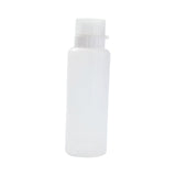 Maxbell Salad Dressing Bottle Ketchup Dispenser with Scale Cover for Restaurant 350ml white