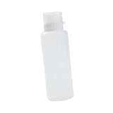 Maxbell Salad Dressing Bottle Ketchup Dispenser with Scale Cover for Restaurant 350ml white