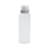 Maxbell Salad Dressing Bottle Ketchup Dispenser with Scale Cover for Restaurant 350ml grey