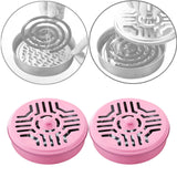 Maxbell Burner Coil Holder Coil Incense Burner for Camping Indoor  Pink