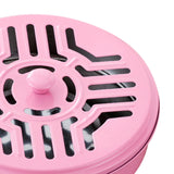 Maxbell Burner Coil Holder Coil Incense Burner for Camping Indoor  Pink