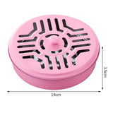Maxbell Burner Coil Holder Coil Incense Burner for Camping Indoor  Pink