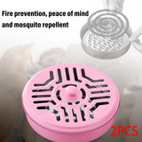 Maxbell Burner Coil Holder Coil Incense Burner for Camping Indoor  Pink