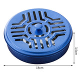 Maxbell Burner Coil Holder Coil Incense Burner for Camping Indoor  Blue