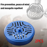 Maxbell Burner Coil Holder Coil Incense Burner for Camping Indoor  Blue