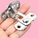 Maxbell Stainless Steel Door Lock  Window Cabinet Lock Garden Indoor Outdoor Lock