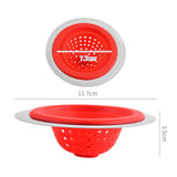 Maxbell Stainless Steel Drain Cover for Kitchen Home Shower Accessories red