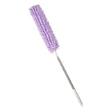 Maxbell 2.5M Extendable Ceiling Duster Bendable Duster for Cleaning Wardrobe  Purple