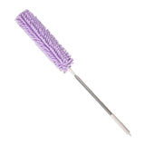 Maxbell 2.5M Extendable Ceiling Duster Bendable Duster for Cleaning Wardrobe  Purple