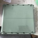 Maxbell Stackable Collapsible Storage Bin Clothes Books Cosmetics Organizer Green