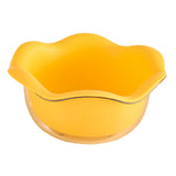 Maxbell Food Strainer Washing Bowls Detachable Filter for Vegetable Fruits Mixing yellow