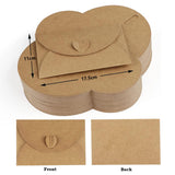 Maxbell Blessing Letter with Blank Card DIY Accs for Festivals Anniversary 100x L