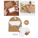 Maxbell Blessing Letter with Blank Card DIY Accs for Festivals Anniversary 100x L