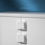 Maxbell 10x Rotary Lock Protection Door Locks for Drawers Cupboards Refrigerator