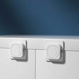 Maxbell 10x Rotary Lock Protection Door Locks for Drawers Cupboards Refrigerator