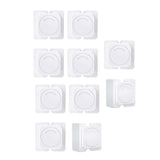 Maxbell 10x Rotary Lock Protection Door Locks for Drawers Cupboards Refrigerator