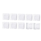 Maxbell 10x Rotary Lock Protection Door Locks for Drawers Cupboards Refrigerator