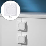 Maxbell 10x Rotary Lock Protection Door Locks for Drawers Cupboards Refrigerator