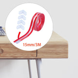 Maxbell Baby Proofing Corner Protectors Furniture Edge Protector Strip 15mm 3m