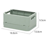 Maxbell Storage Box Stackable Sundries Utility Toy for Bathroom Kitchen Classroom light green