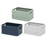 Maxbell Storage Box Stackable Sundries Utility Toy for Bathroom Kitchen Classroom light green