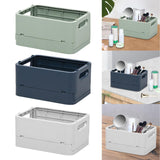 Maxbell Storage Box Stackable Sundries Utility Toy for Bathroom Kitchen Classroom light green