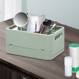 Maxbell Storage Box Stackable Sundries Utility Toy for Bathroom Kitchen Classroom light green