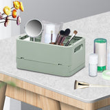 Maxbell Storage Box Stackable Sundries Utility Toy for Bathroom Kitchen Classroom light green