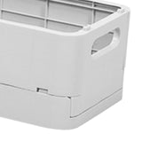 Maxbell Storage Box Stackable Sundries Utility Toy for Bathroom Kitchen Classroom grey