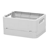 Maxbell Storage Box Stackable Sundries Utility Toy for Bathroom Kitchen Classroom grey