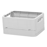 Maxbell Storage Box Stackable Sundries Utility Toy for Bathroom Kitchen Classroom grey