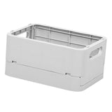 Maxbell Storage Box Stackable Sundries Utility Toy for Bathroom Kitchen Classroom grey