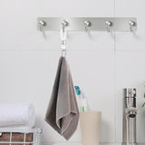 Maxbell Stainless Towel Hangers with Loop Bathroom Hanger for Bathroom Home